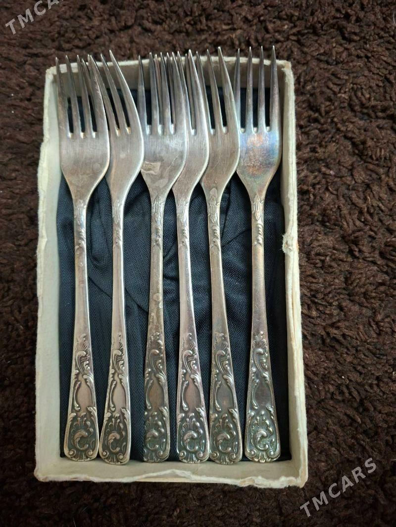 Набор нержавейка и Мельхоровый - Aşgabat - img 3