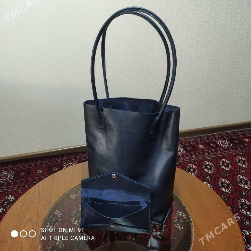 Синий шопер + кошелек - Aşgabat - img 2