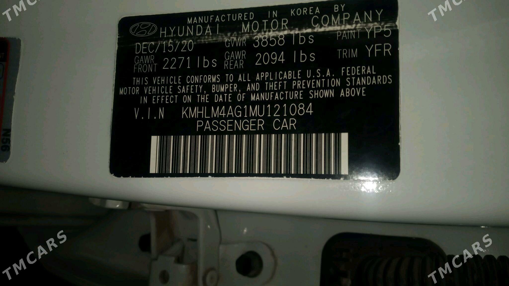 Hyundai Elantra 2020 - 240 000 TMT - Гёкдепе - img 3