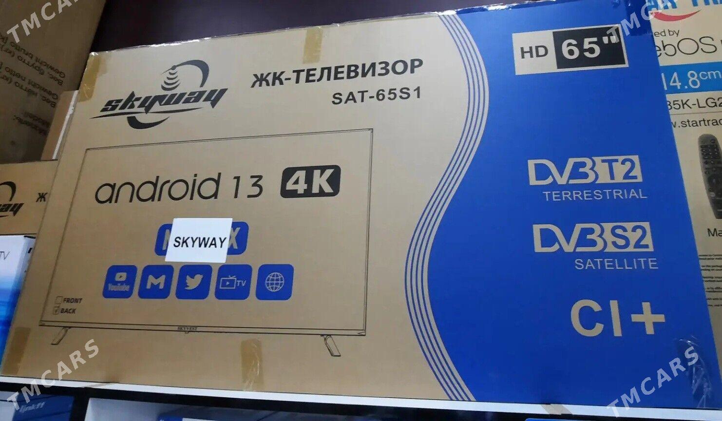 AMATLY TELEWIZOR 65 ANDROID 4K - Ашхабад - img 2
