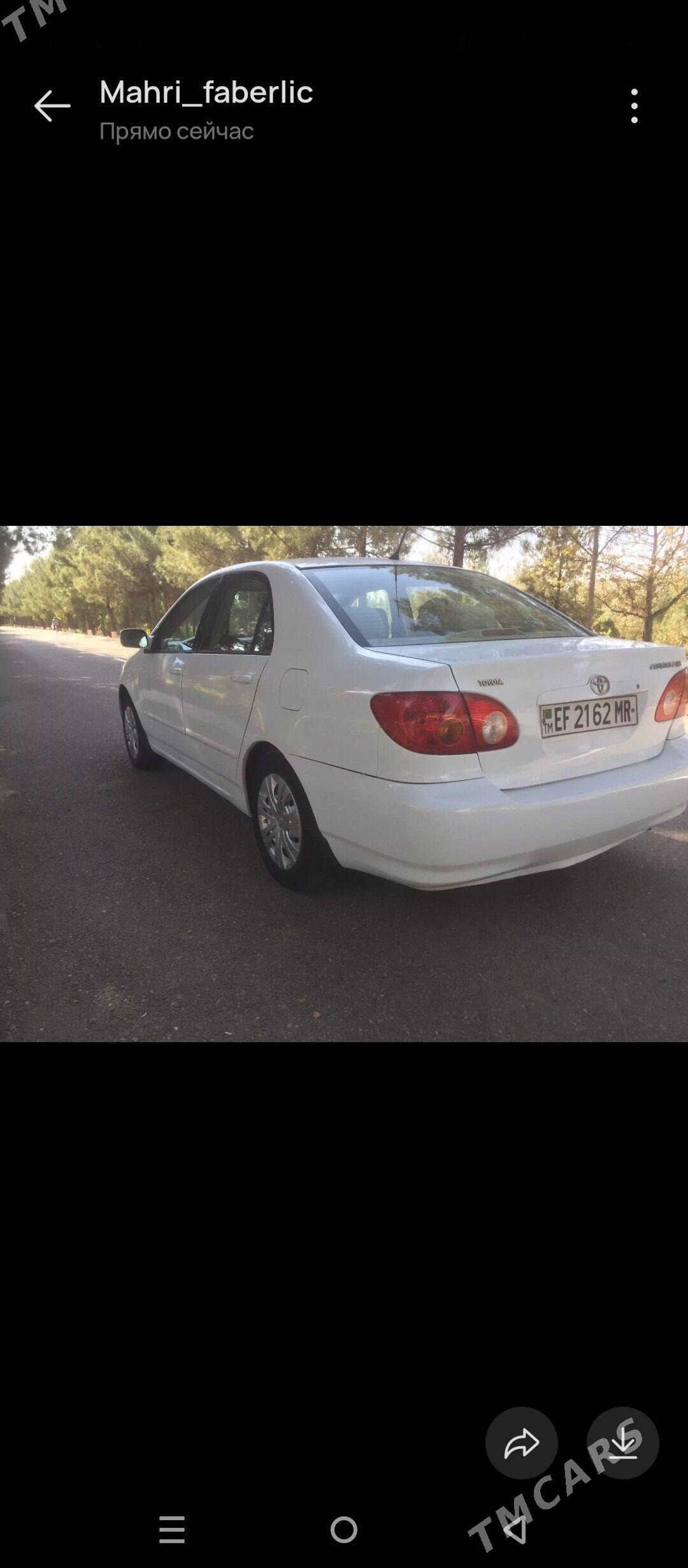 Toyota Corolla 2003 - 125 000 TMT - Mary - img 2