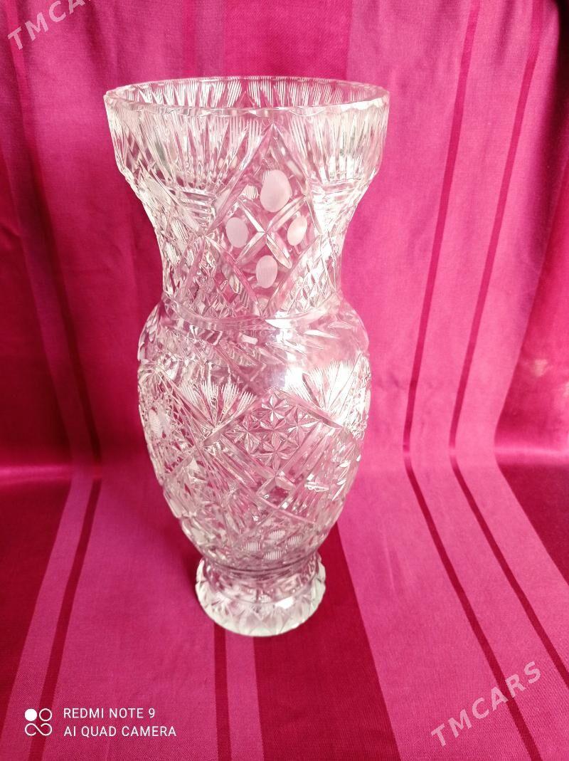 Ваза хрусталь Чехия - Aşgabat - img 3