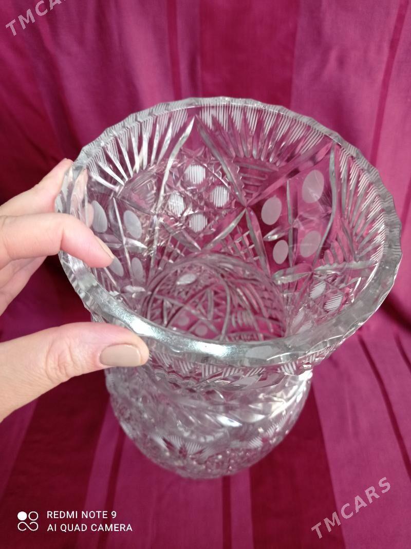 Ваза хрусталь Чехия - Aşgabat - img 5