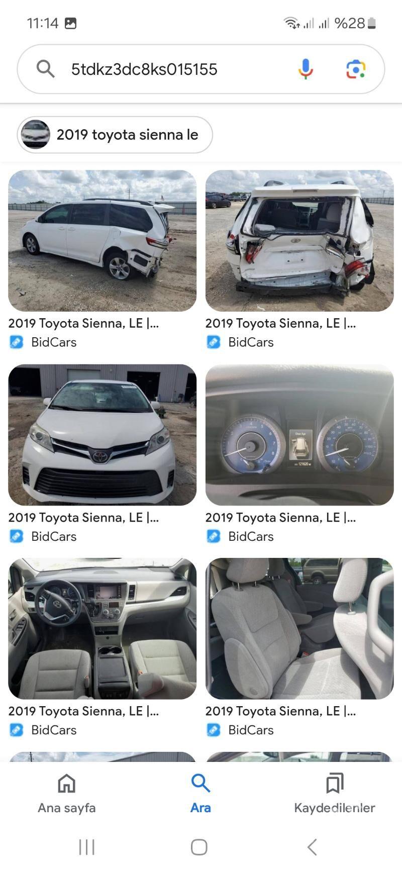 Toyota Sienna 2019 - 400 000 TMT - Gökdepe - img 8
