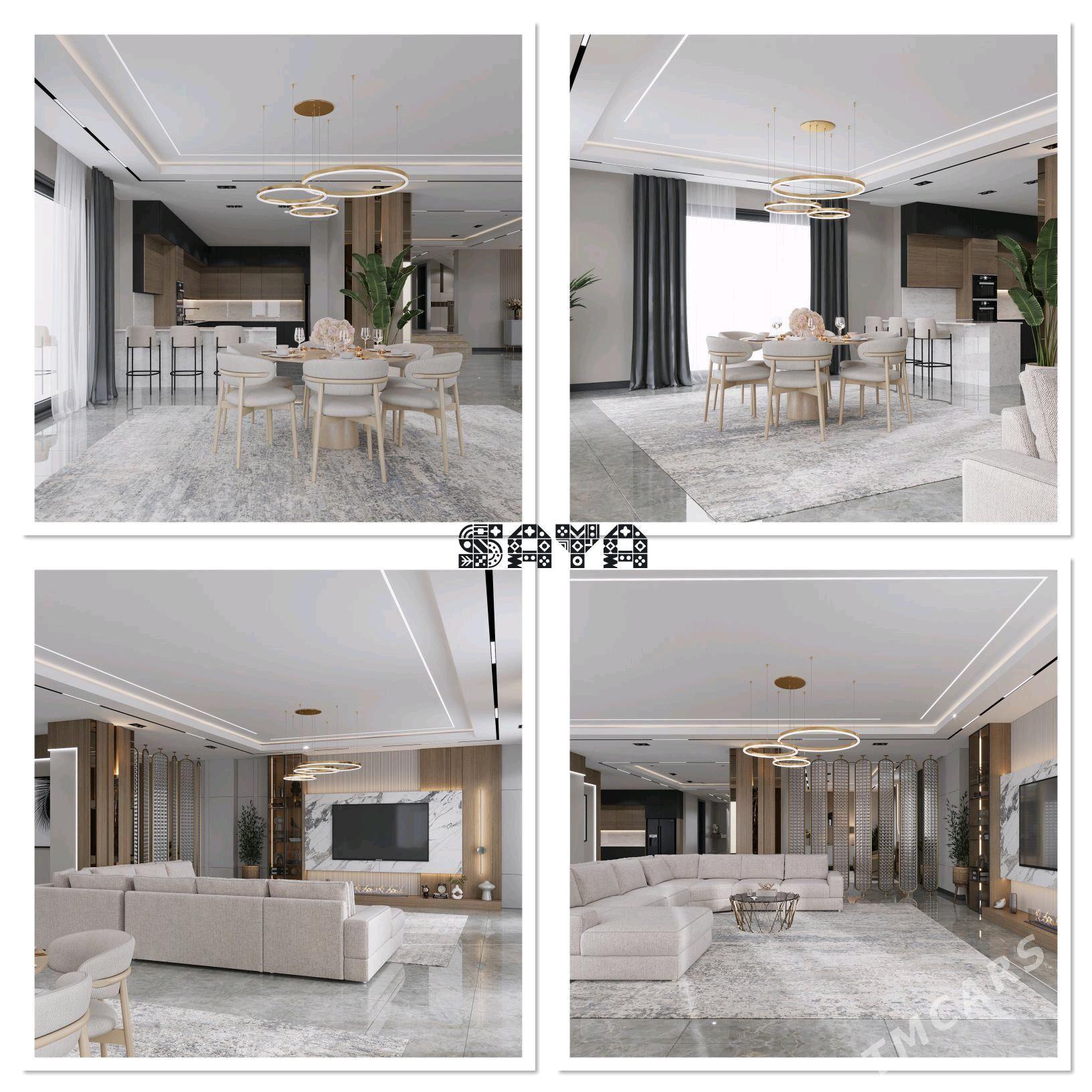 дизайн коттеджа dizayn kotej - Ашхабад - img 4