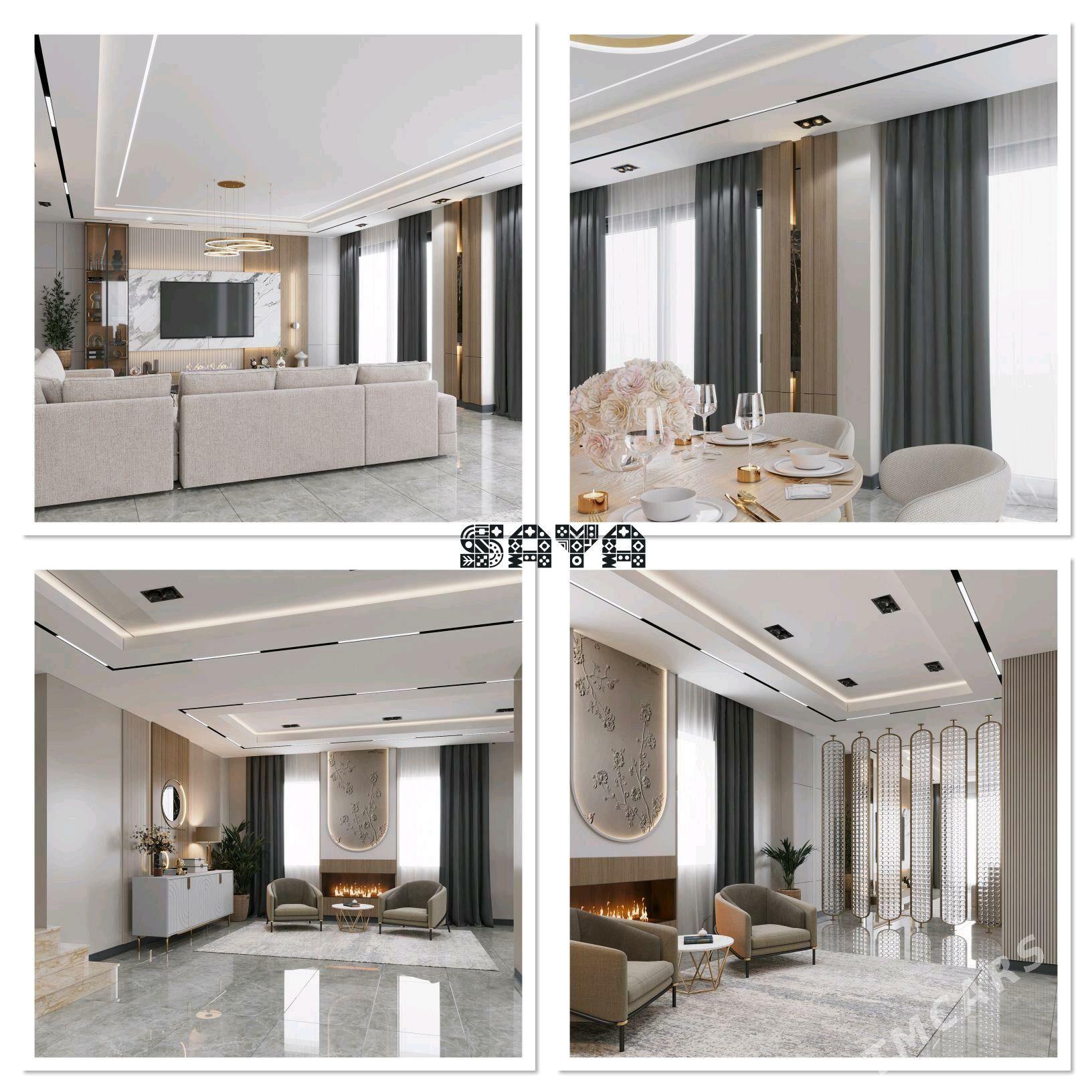 дизайн коттеджа dizayn kotej - Ашхабад - img 3