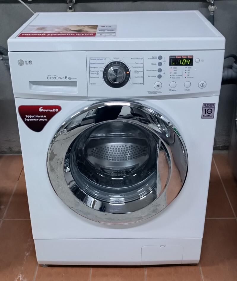 LG 6 кг Дд мотор прямой привод - Aşgabat - img 1