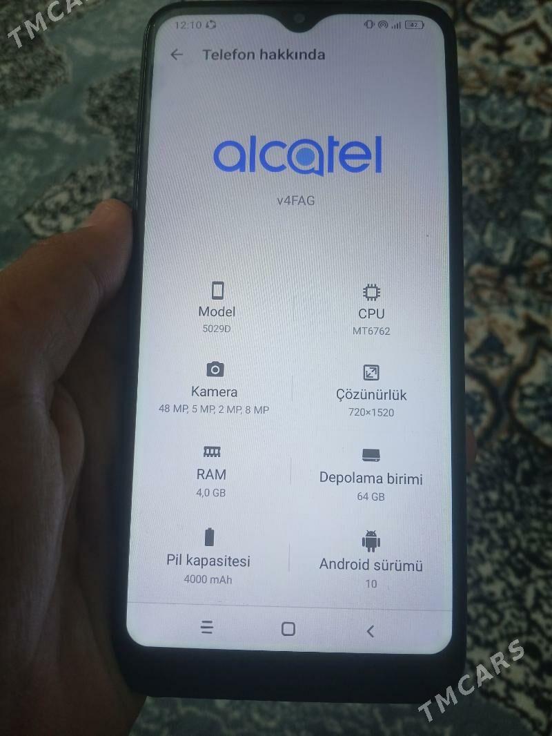 Alkatel 3L obmen. 4--64 - Балканабат - img 2