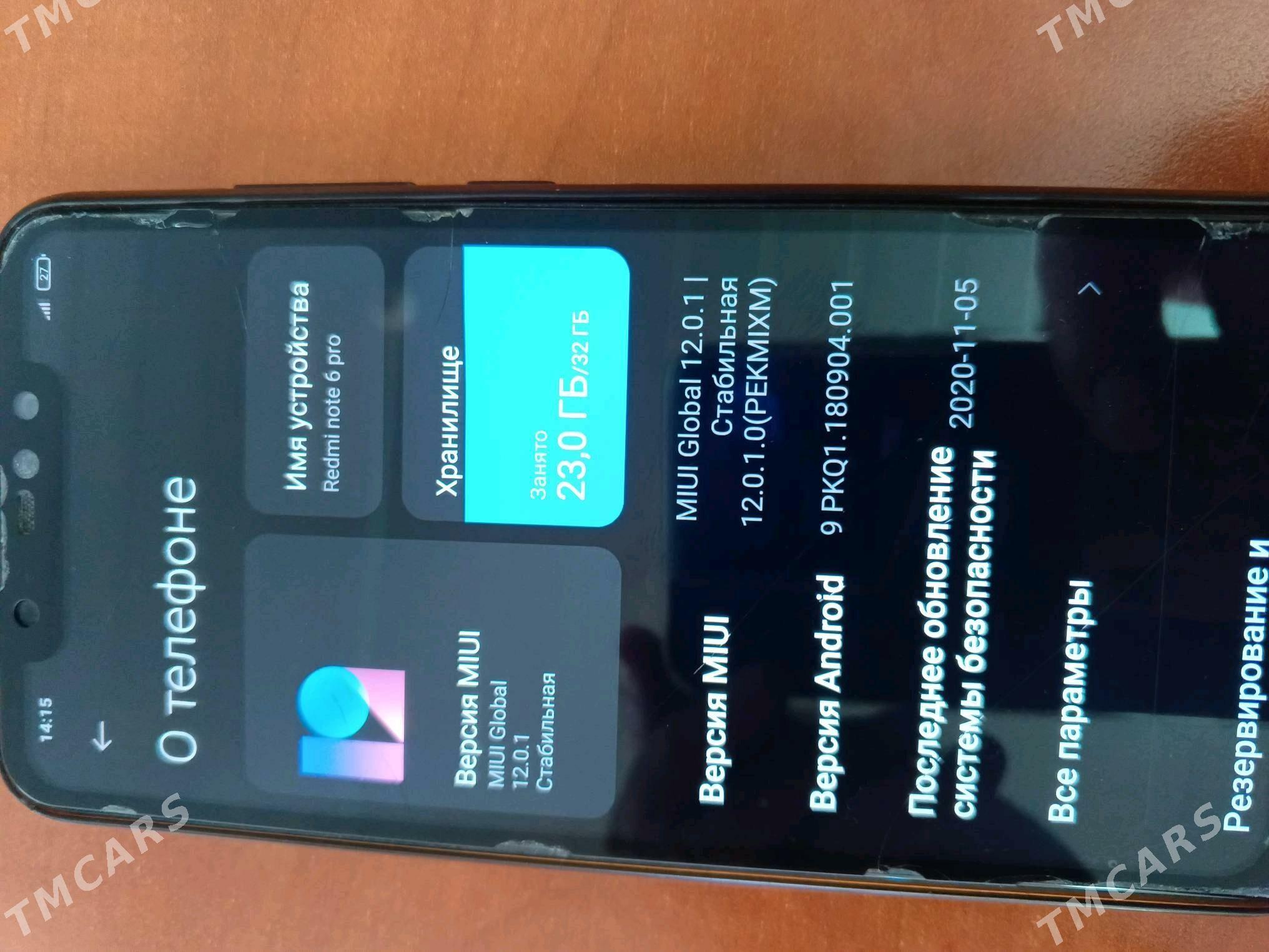 Redmi not 6 pro - Туркменбаши - img 1