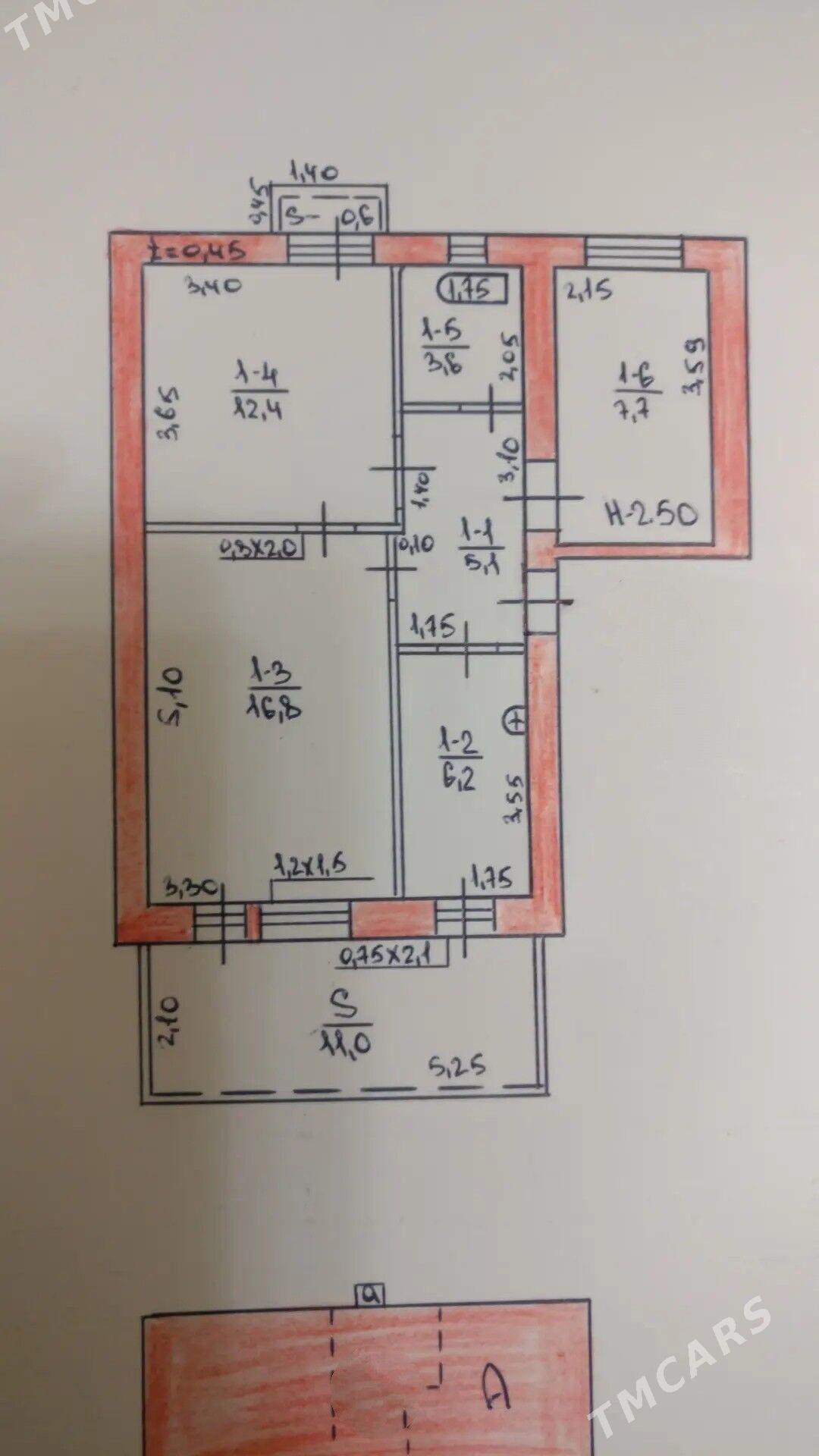 Eÿesi 30 mkr 3 komnat - Aşgabat - img 6