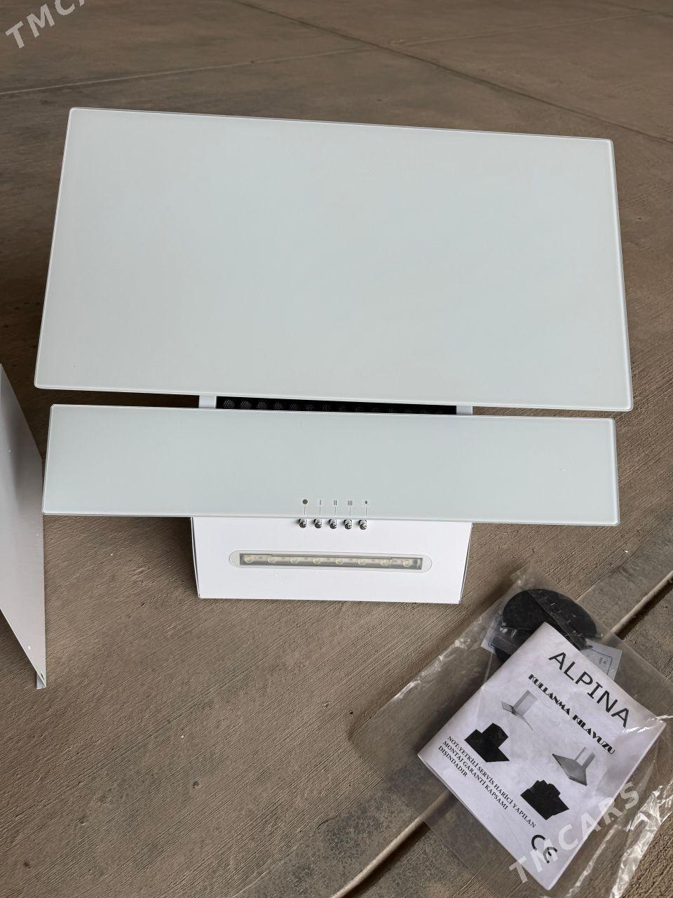 Gaz ocak 4 gozli hava çekiyani - Daşoguz - img 3