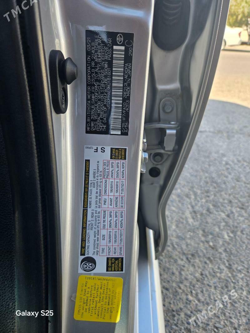 Toyota Corolla 2021 - 255 000 TMT - Гызыларбат - img 6