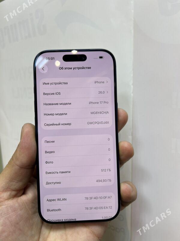 Iphone 17 pro 512/100%2 sapar - Aşgabat - img 3