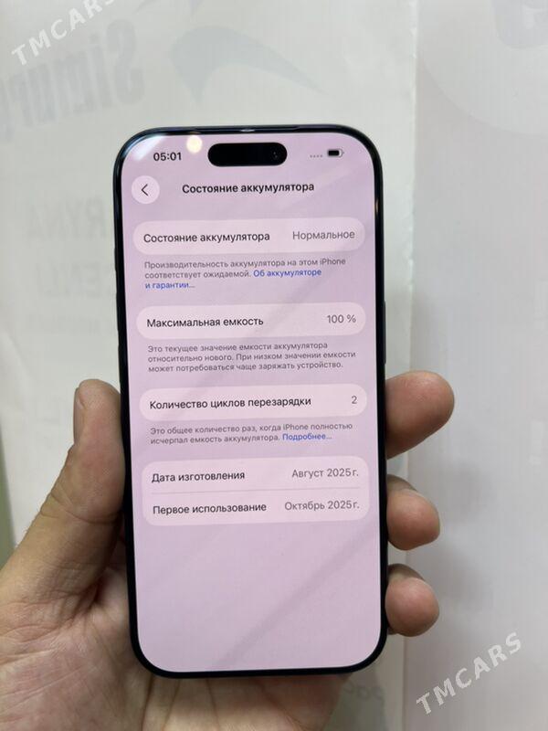 Iphone 17 pro 512/100%2 sapar - Aşgabat - img 2