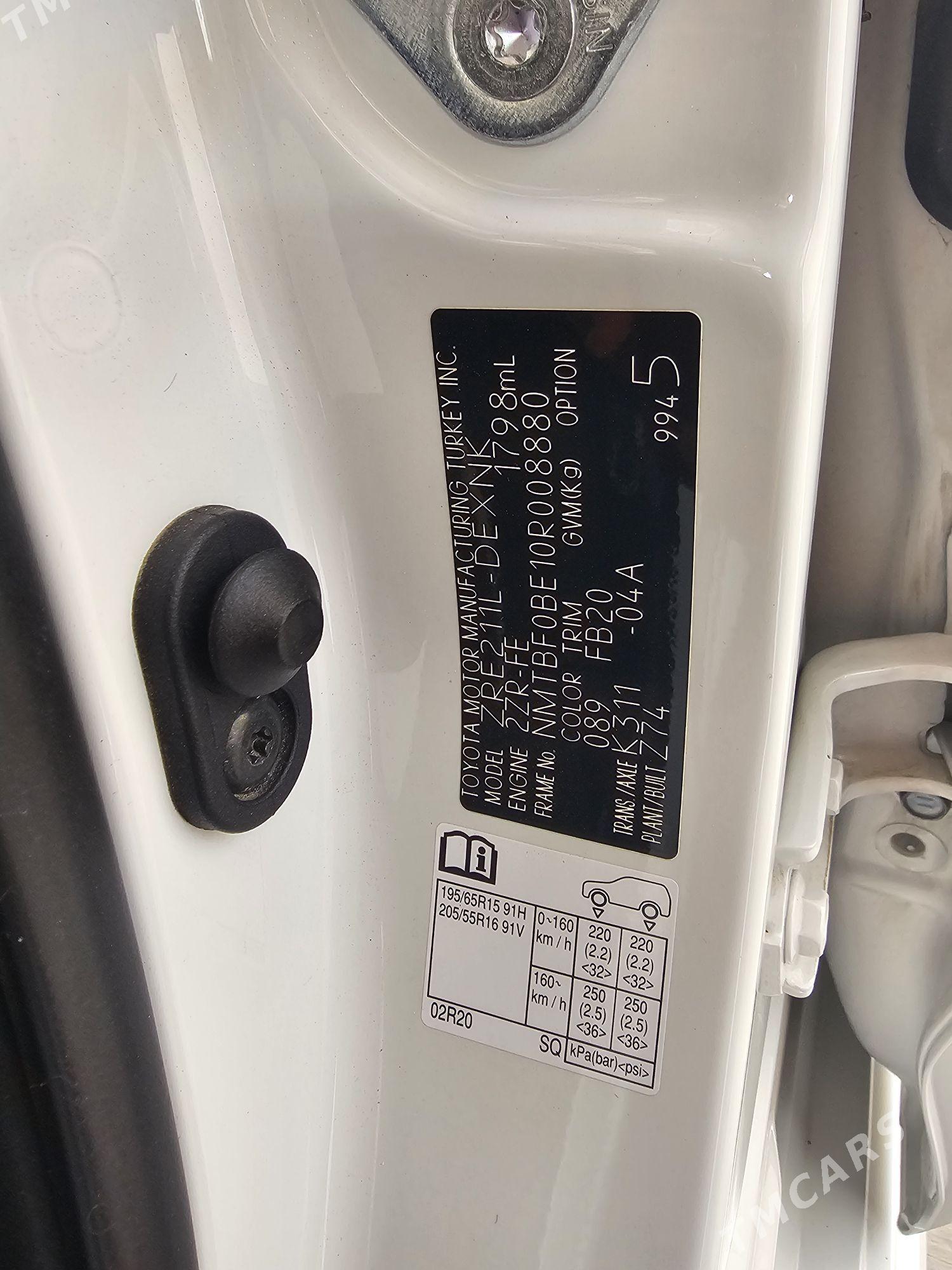 Toyota Corolla 2022 - 335 000 TMT - Чоганлы - img 6