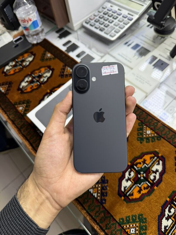 Iphone 16 128gb 2sim 100% - Garaşsyzlygyň 15 ýyllygy Söwda Merkezi - img 1