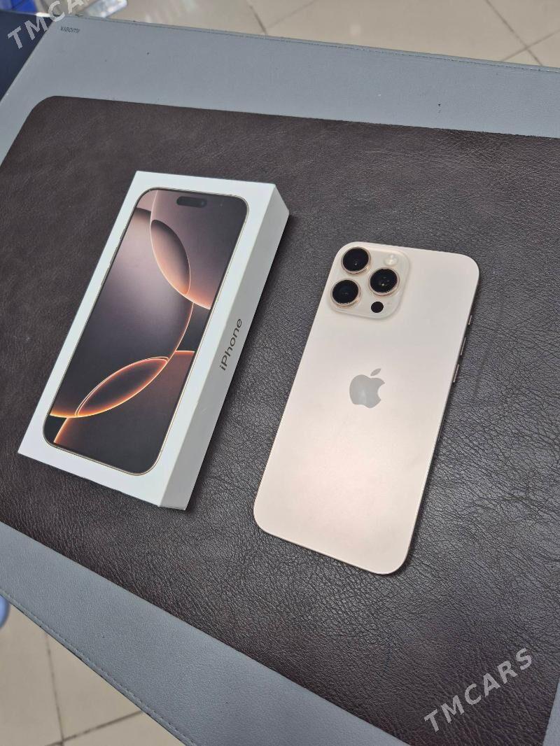 Iphone 16 pro Max 1 TB ZA/A - Aşgabat - img 1
