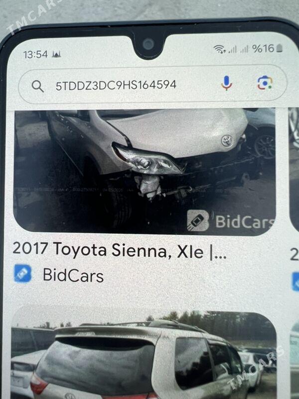 Toyota Sienna 2017 - 365 000 TMT - Гёкдепе - img 5