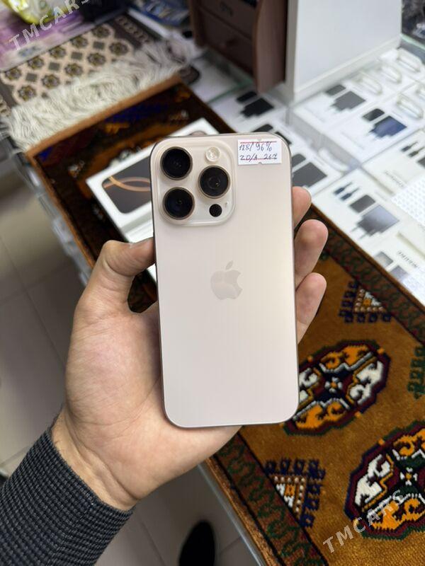 Iphone 16 pro 128gb 96% - Garaşsyzlygyň 15 ýyllygy Söwda Merkezi - img 5