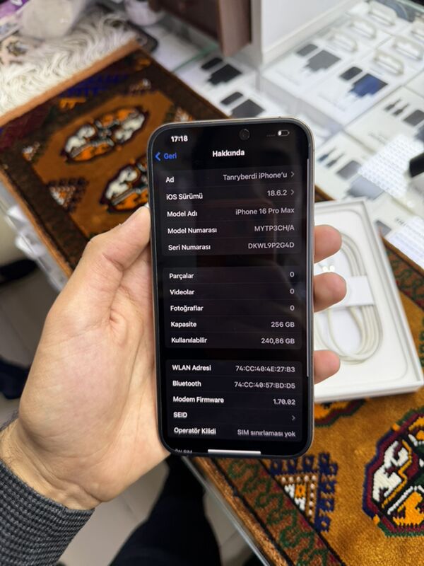 Iphone 16 pro max 256gb 2sim - Торговый центр "15 лет Независимости" - img 4