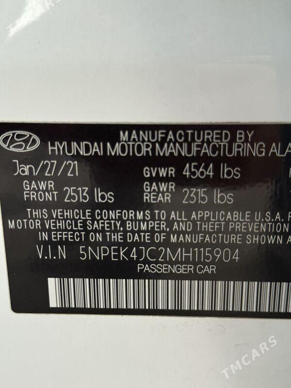 Hyundai Sonata 2022 - 345 000 TMT - Aşgabat - img 7