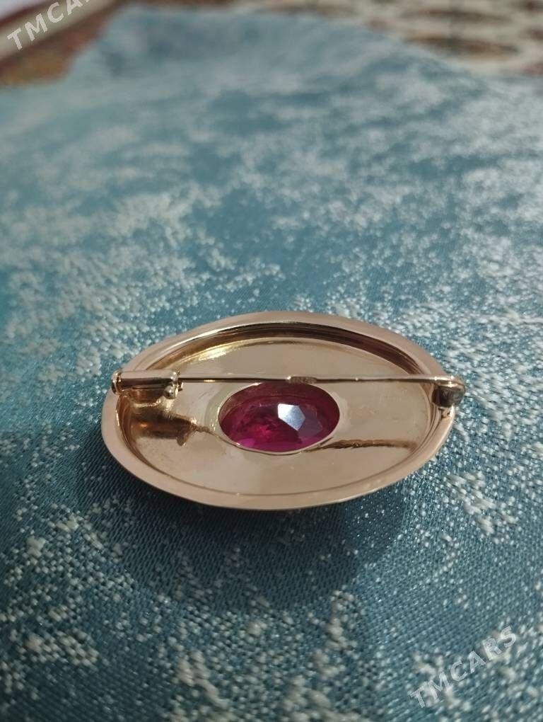 gyzyl broşka - Бузмеин - img 6