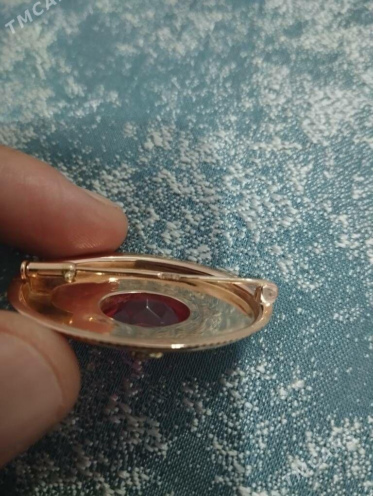 gyzyl broşka - Бузмеин - img 5