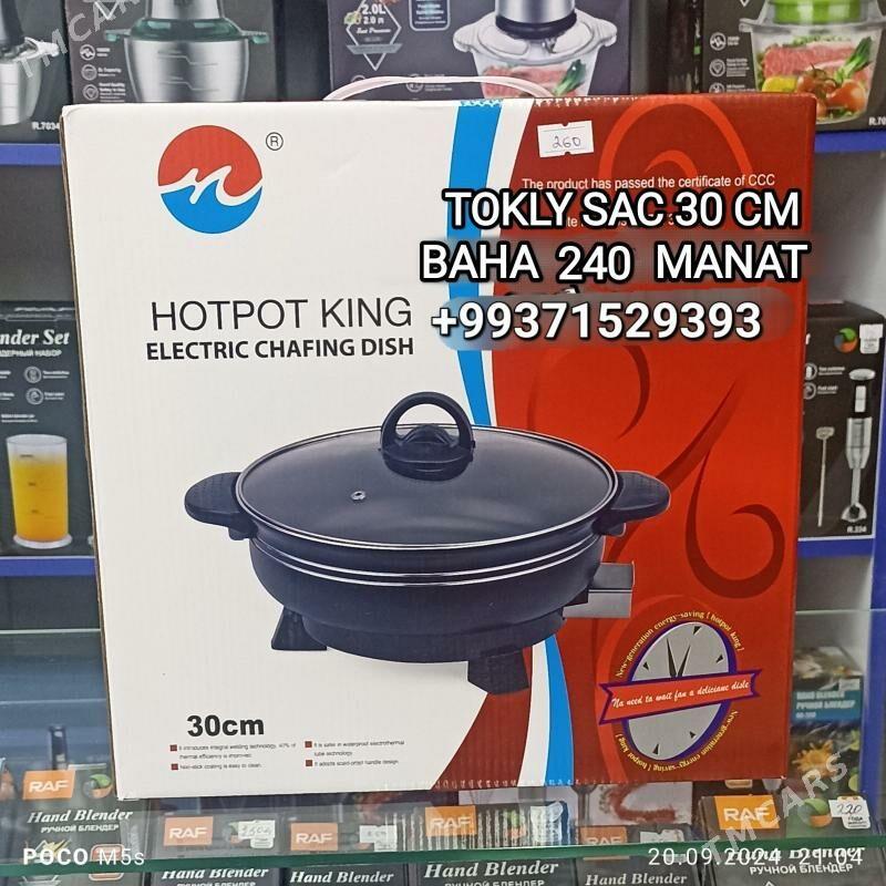 TOKLY SAÇ ЭЛЕКТР СКОВОРОДКА ÜT - Мир 4 - img 9