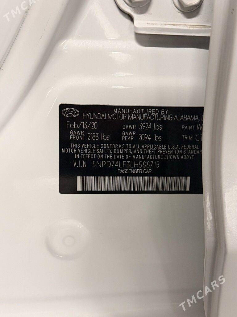 Hyundai Elantra 2020 - 220 000 TMT - Ашхабад - img 7