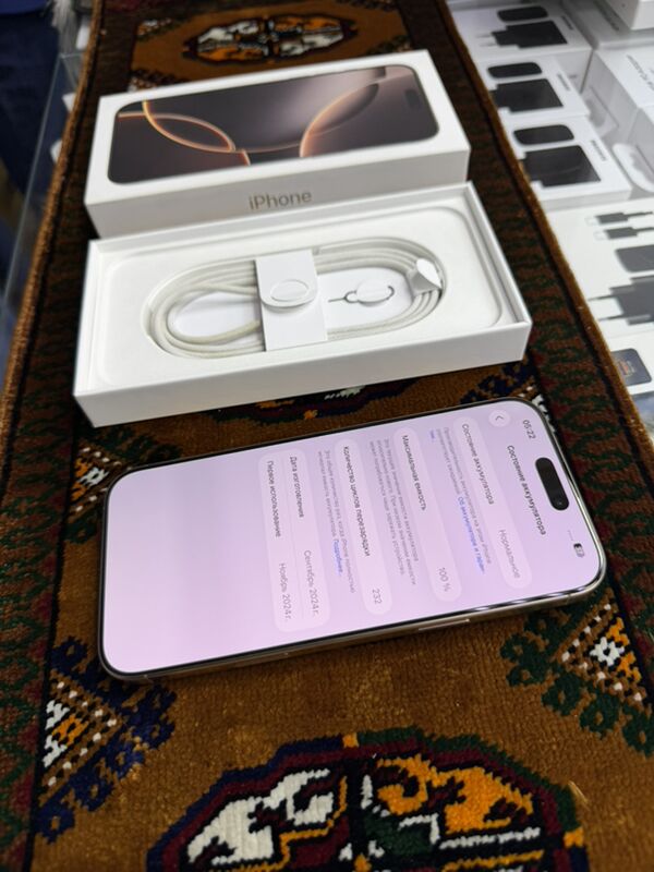 Iphone 16 pro max 256gb 100% - Торговый центр "15 лет Независимости" - img 3