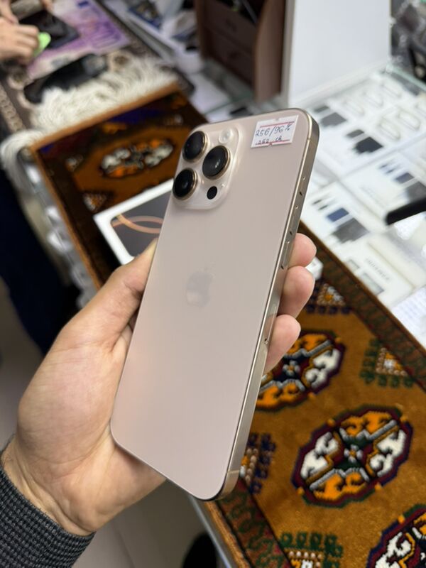Iphone 16 pro max 256gb 96% - Garaşsyzlygyň 15 ýyllygy Söwda Merkezi - img 1