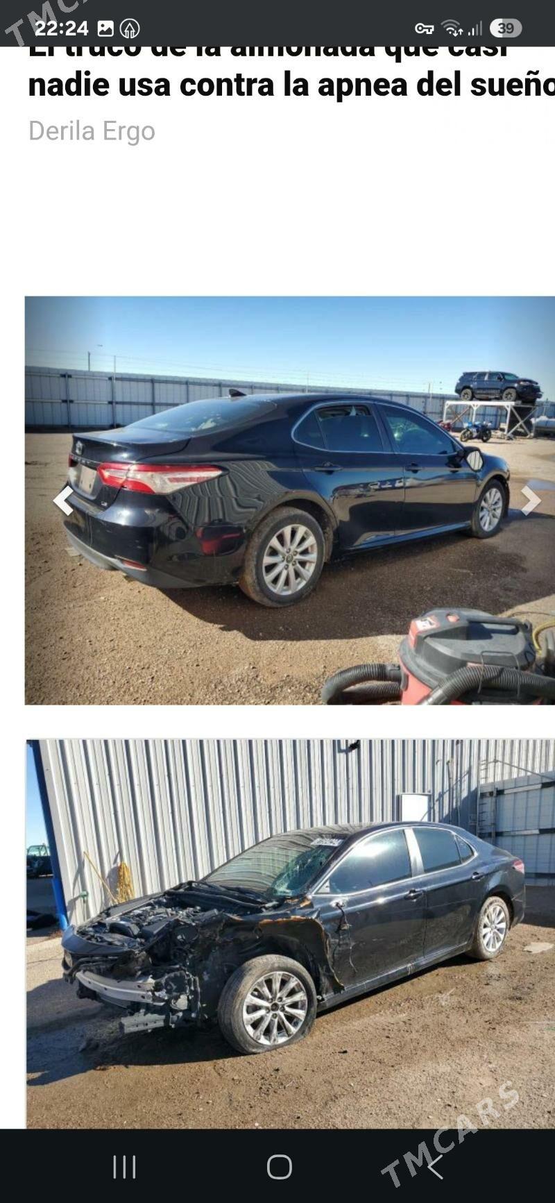 Toyota Camry 2020 - 295 000 TMT - Мары - img 9