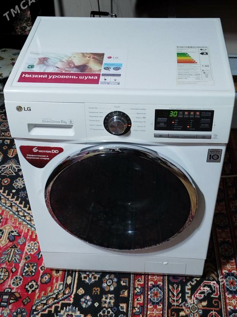 Kir maşyn LG 6 kg DD mator - Aşgabat - img 1