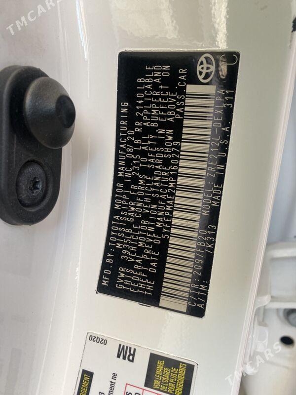 Toyota Corolla 2021 - 225 000 TMT - Aşgabat - img 7