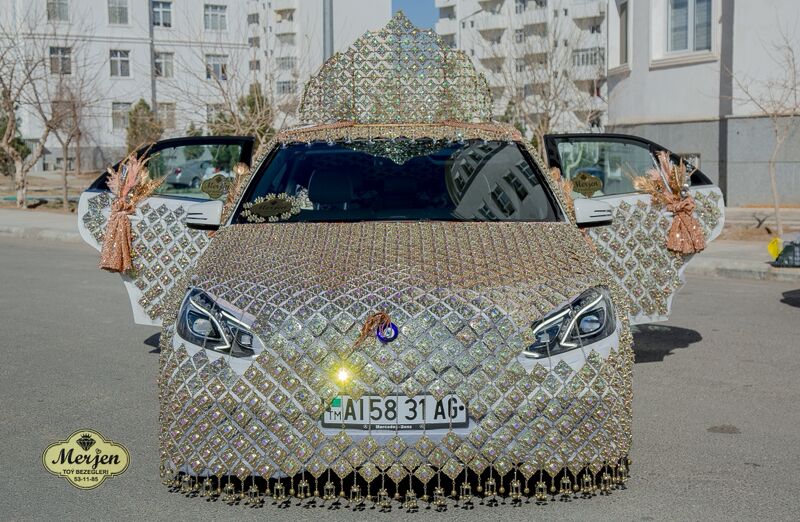 Mers Toy Bezegler we masyn toy hyzmaty howly podyezd bezeg Mersedes caga jywoy gül - Parahat 8 - img 6