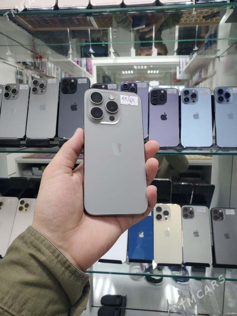 iphone 15 pro 99% 128gb - Garaşsyzlygyň 15 ýyllygy Söwda Merkezi - img 1