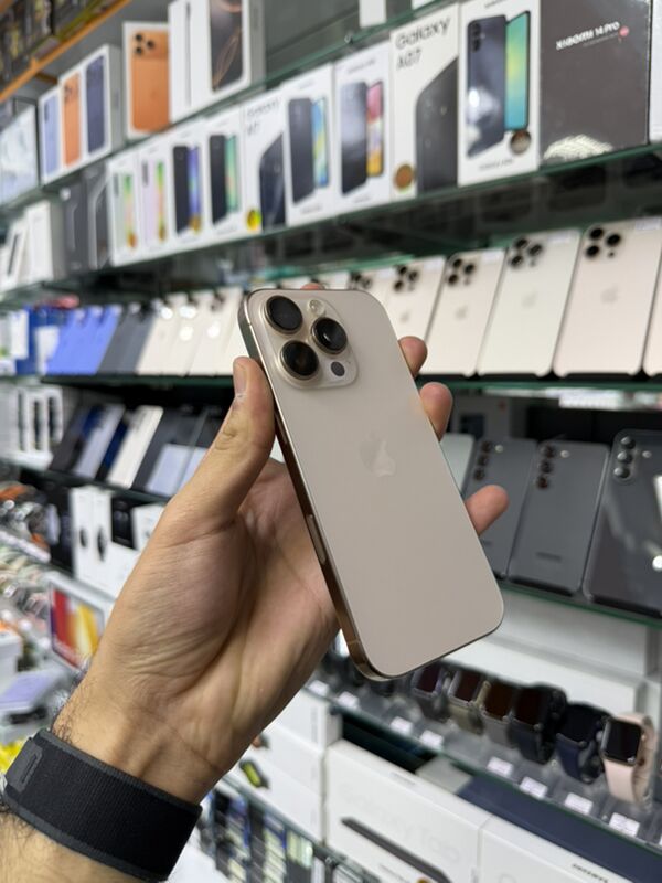 Iphone 16 pro 128gb 100% - Garaşsyzlygyň 15 ýyllygy Söwda Merkezi - img 1