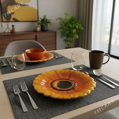 Тарелка средняя-Tarelka orta - Aşgabat - img 5