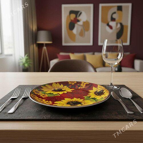 Тарелка средняя-Tarelka orta - Aşgabat - img 3