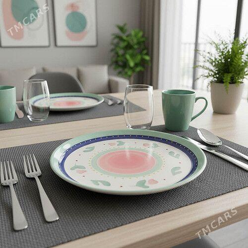 Тарелка средняя-Tarelka orta - Aşgabat - img 6