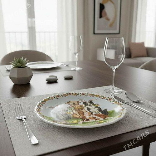 Тарелка средняя-Tarelka orta göwrüm - Ашхабад - img 3