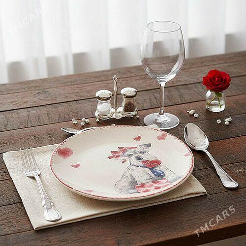 Тарелка средняя-Tarelka orta göwrüm - Ашхабад - img 1