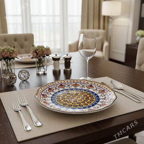 Тарелка средняя-Tarelka orta g - Aşgabat - img 6