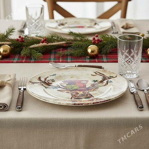 Рождественские тарелки - Täze ýyl tabaklary - Ашхабад - img 5