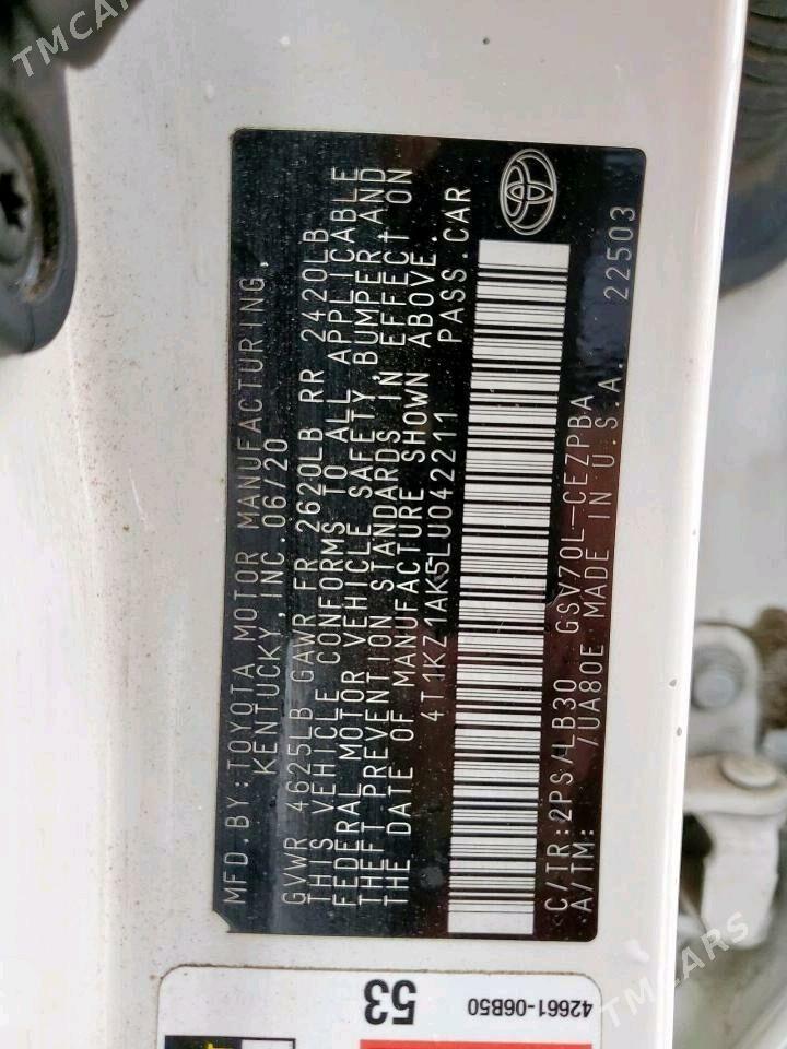 Toyota Camry 2020 - 422 000 TMT - Mary - img 8