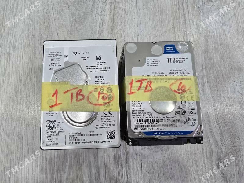 1TB Hard Жёсткий Disk Noutbuk - Ашхабад - img 2