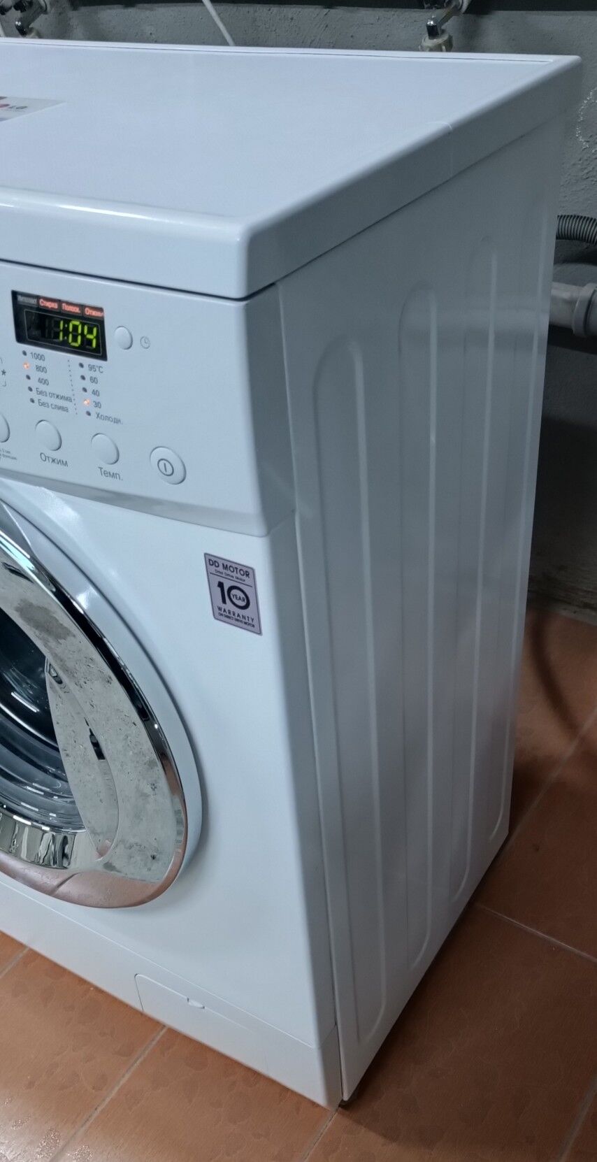 LG 6 кг Дд мотор прямой приво - Aşgabat - img 3