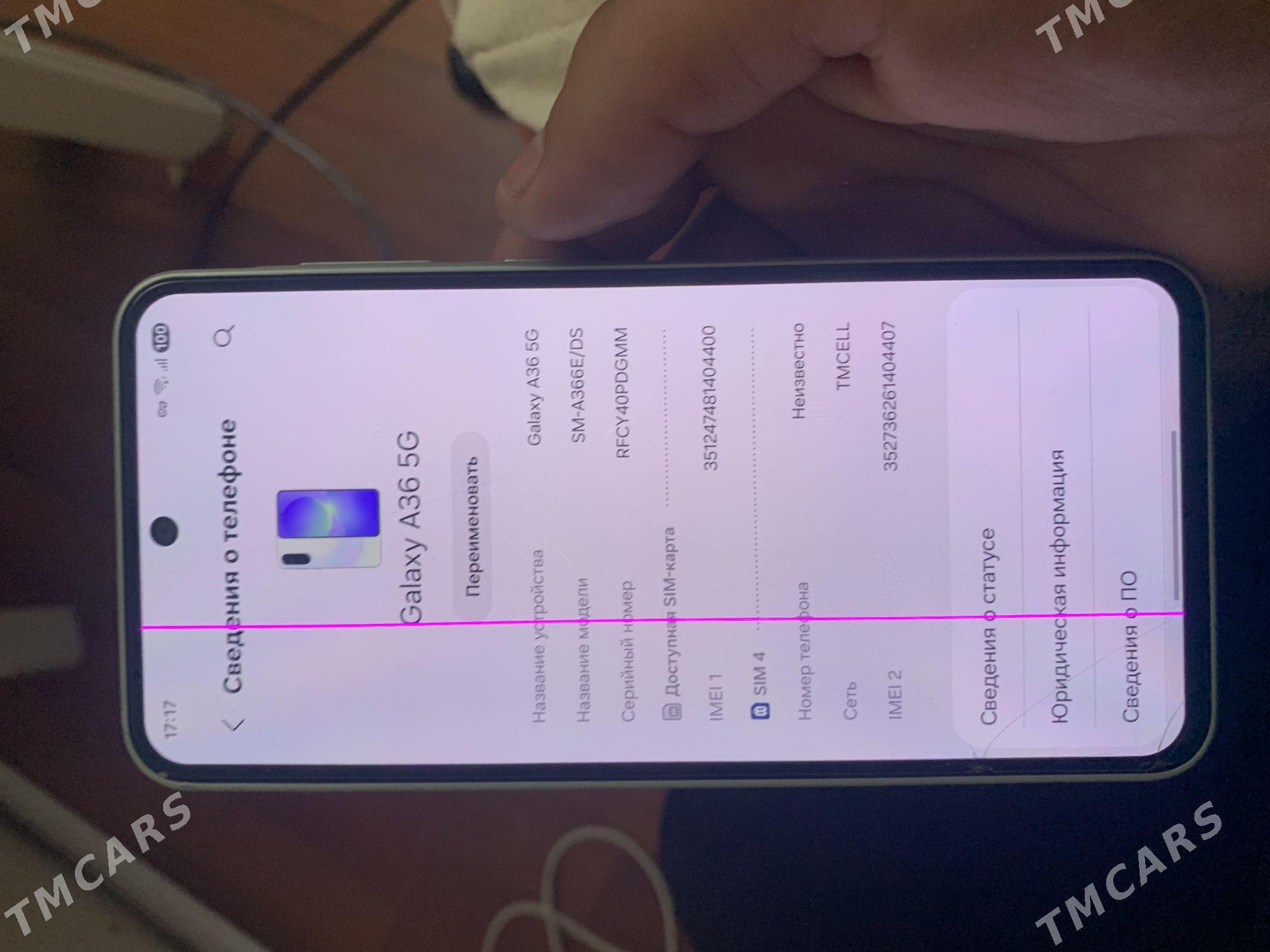 samsung a 36 5g - Туркменабат - img 7