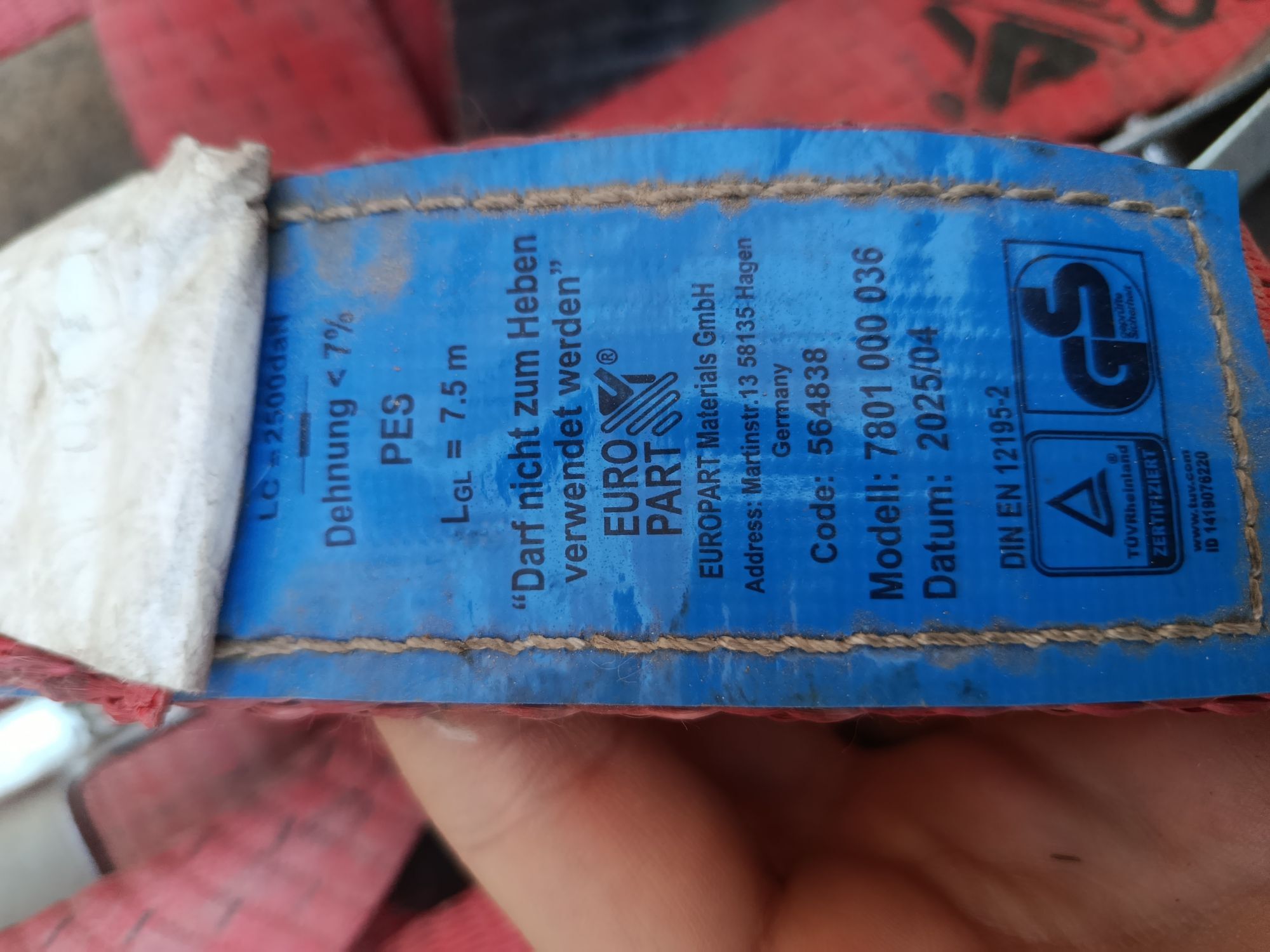 Ремень натяжной Ман,Даф,Волва 220 TMT - Türkmenabat - img 2