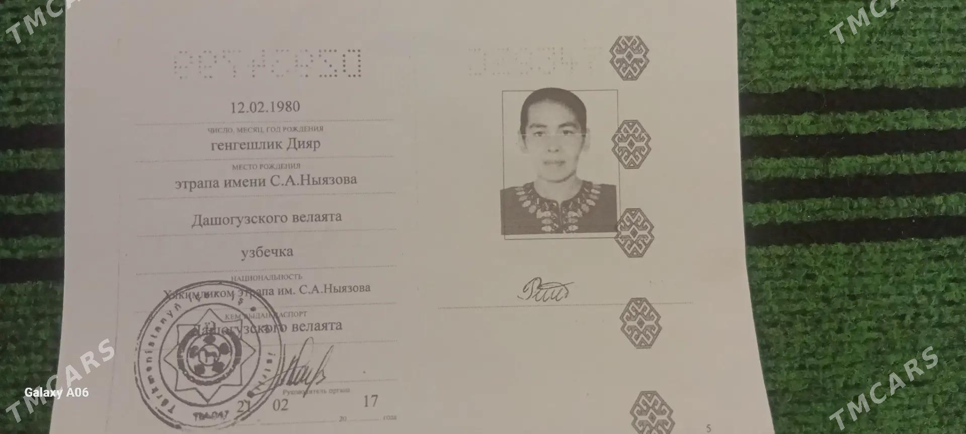 Паспорт йитирдим - Şabat etr. - img 3